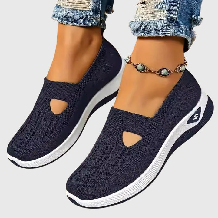 Everyday women's orthopedic shoes with arch support & easy slip-on style.
