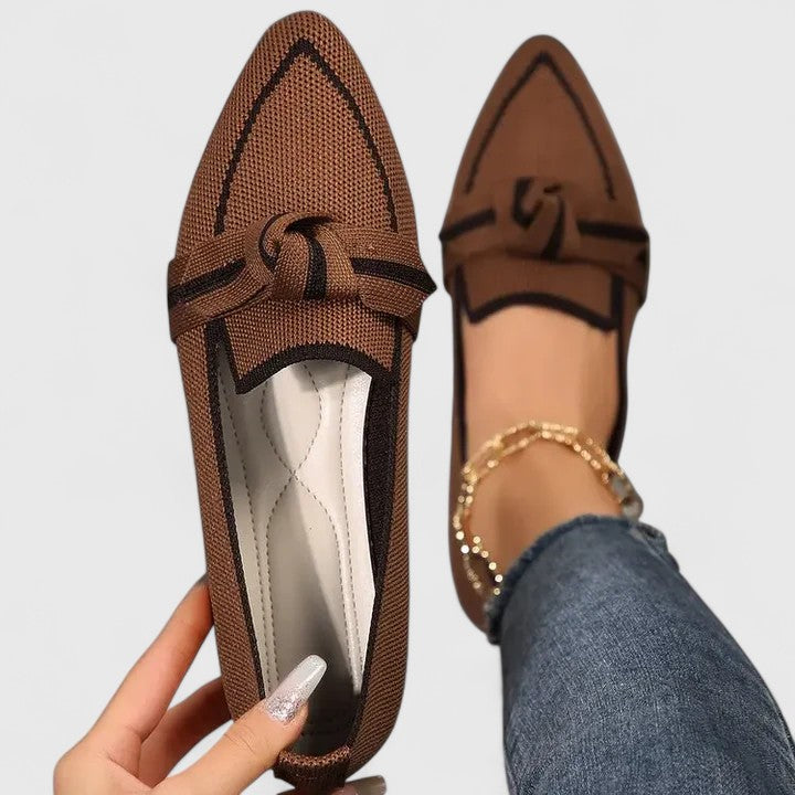 Easy slip-on orthopedic loafers for women, offering superior comfort & arch support for casual or everyday wear.