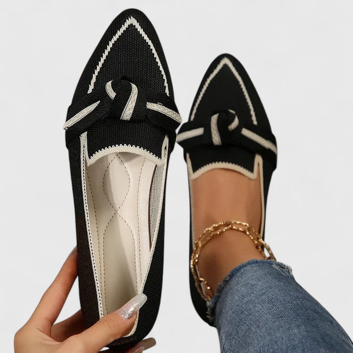Cushioned women's orthopedic loafers, designed for all-day comfort & support, perfect as versatile walking shoes.