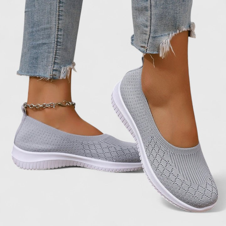 Easy-to-wear women's orthopedic slip-on shoes, designed for all-day comfort with arch support & wide fit.