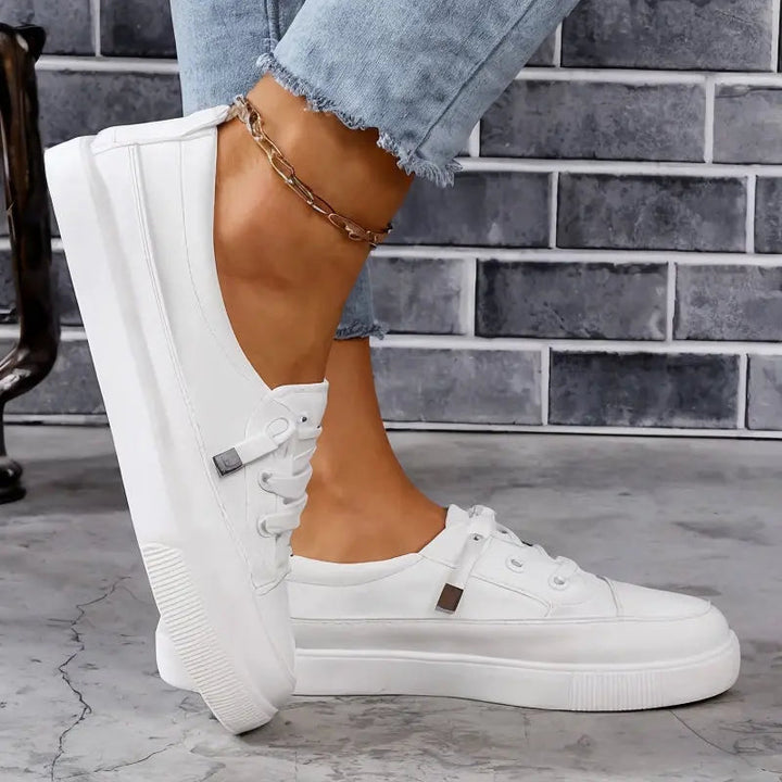 Stylish women's comfort sneakers with orthopedic features & arch support. Perfect for everyday casual & active wear.