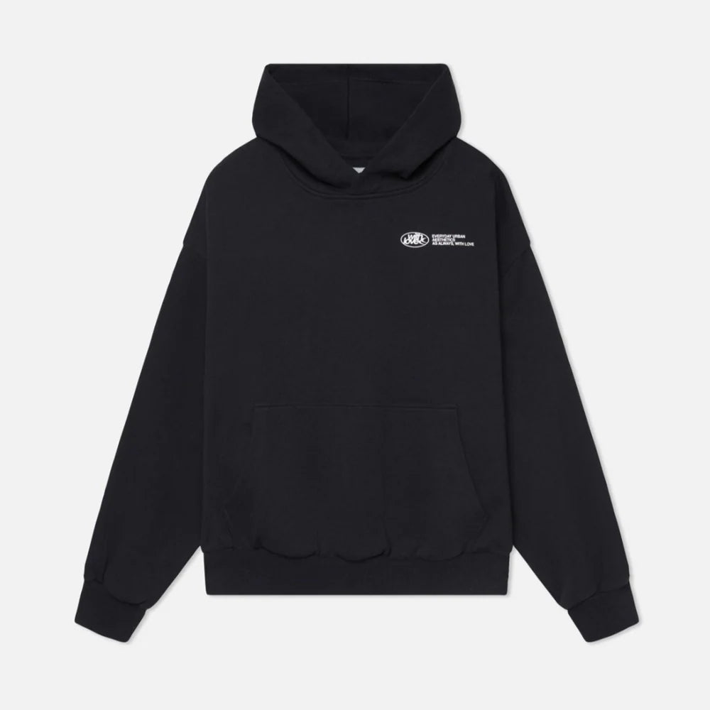 Trendy women's oversized graphic cropped hoodie, super cozy for casual fashion and everyday statement.