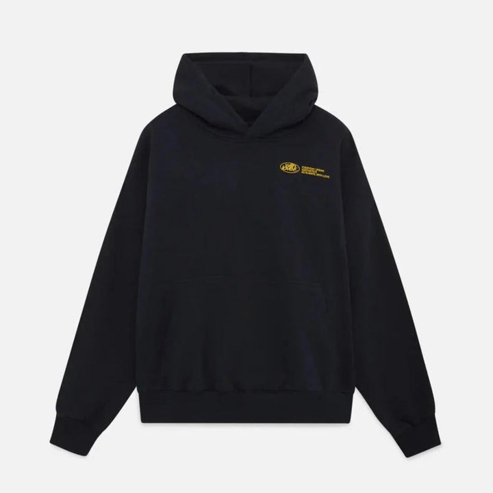 Versatile women's oversized graphic cropped hoodie, great for streetwear style and comfortable daily wear.