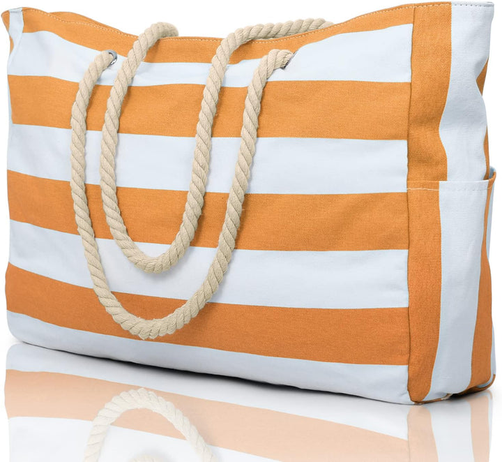 Women's stylish beach & pool bag, waterproof & sandproof design.