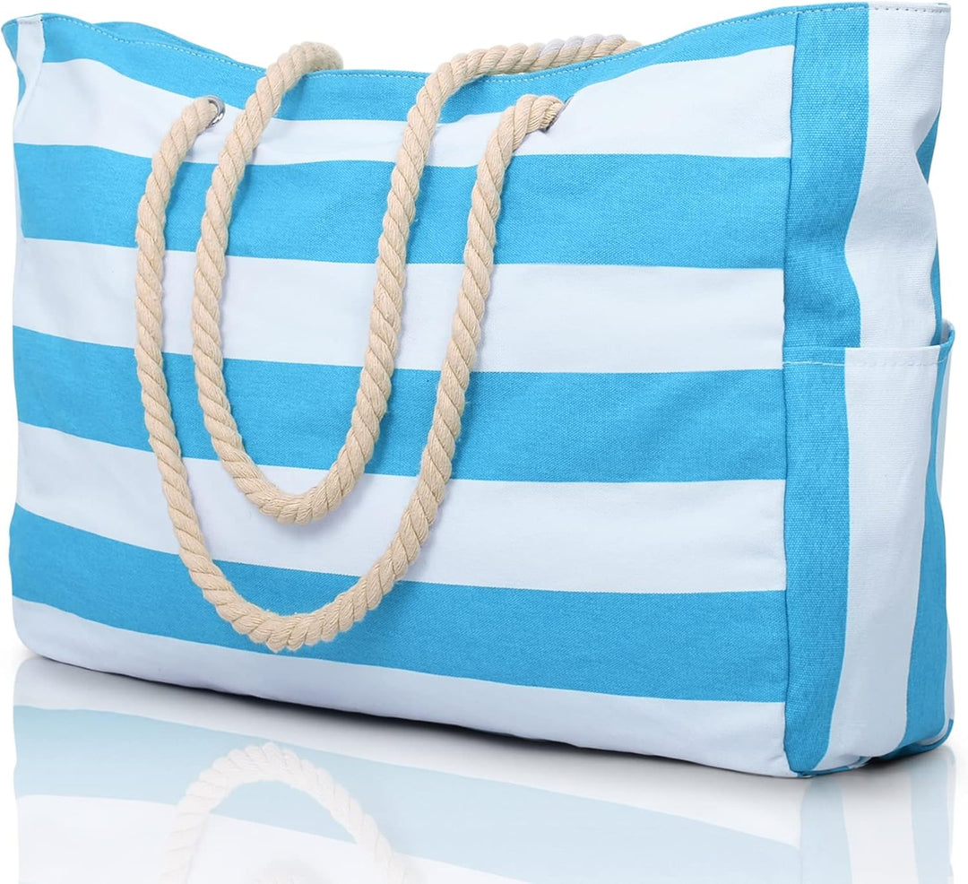Sandproof multi-purpose tote, great for pool, gym, travel, & beach.
