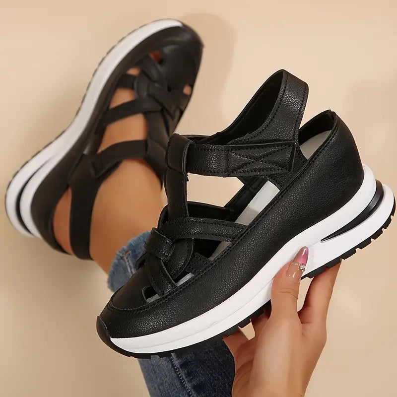 Durable Oveta orthopedic women's sandals, designed for foot support, comfort footwear & stylish summer walks.