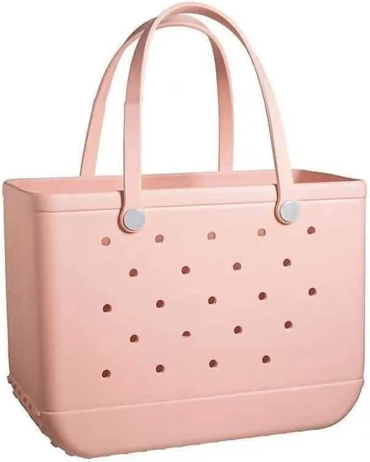 Women's spacious EVA beach bag, sandproof, waterproof, and washable with vent holes.