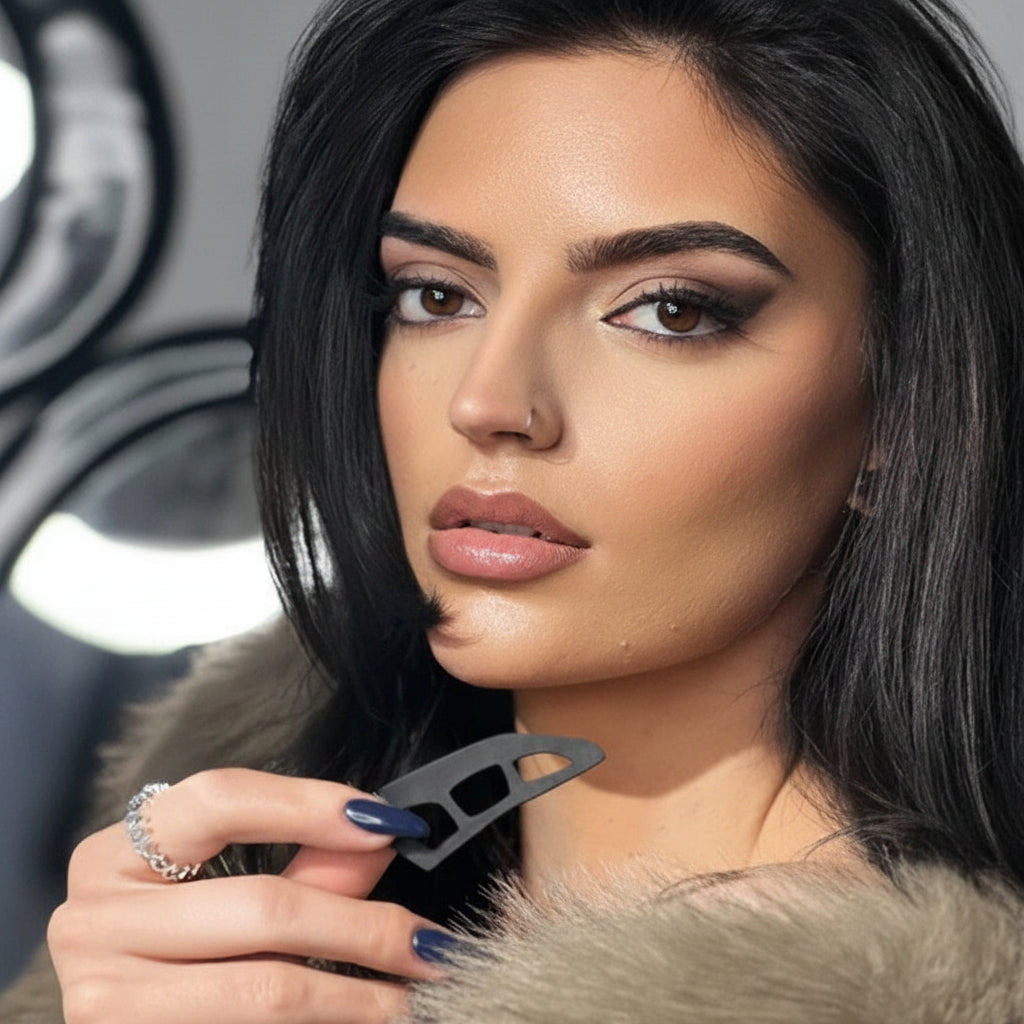 Professional-grade precision eyeshadow tool for women, creating stunning and flawless eye makeup looks.