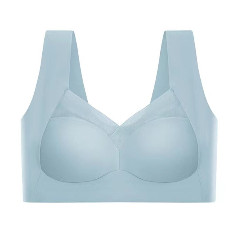 Supportive seamless wireless shaper bra for women, designed for ultimate comfort and shaping.