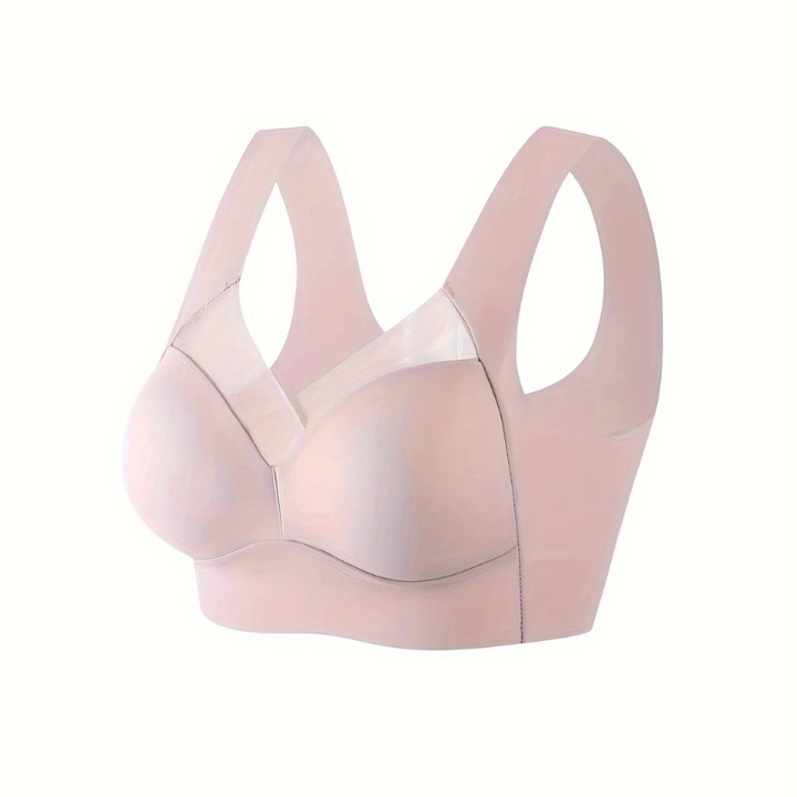 Softest women's seamless wireless shaper bra, ensuring comfort with full coverage.