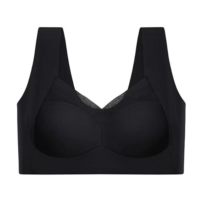Full coverage seamless wireless bra, providing excellent support & all-day comfort for women.