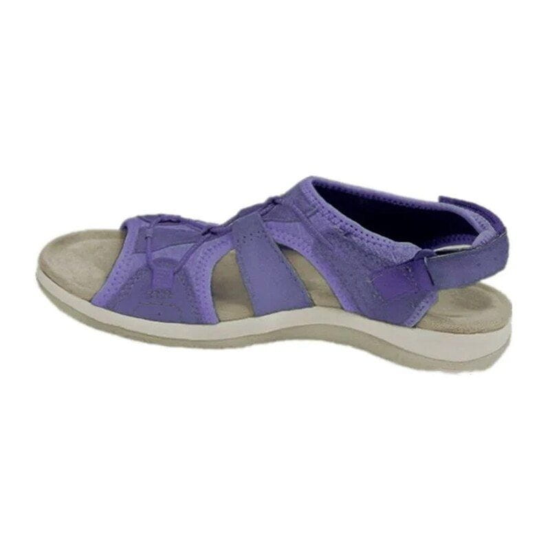 Women's walking shoes for spring: sporty comfort sandals, showcasing durable sole