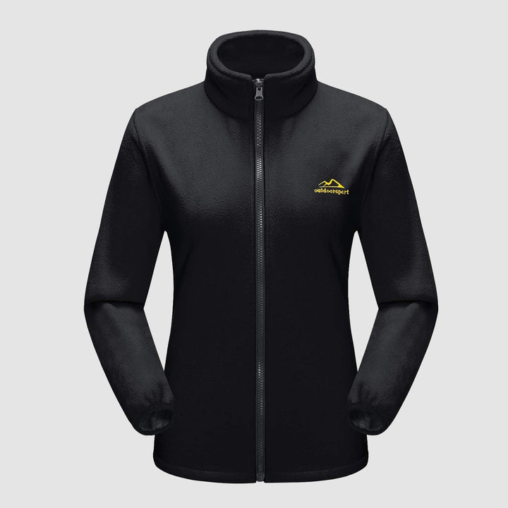 Verona 3-in-1 women's jacket, showcasing the internal storm cuffs for added warmth and comfort.