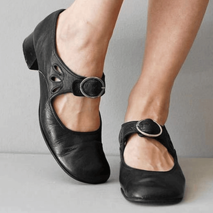 Women's Comfortable Leather Sandals - Casual Style - Lexians