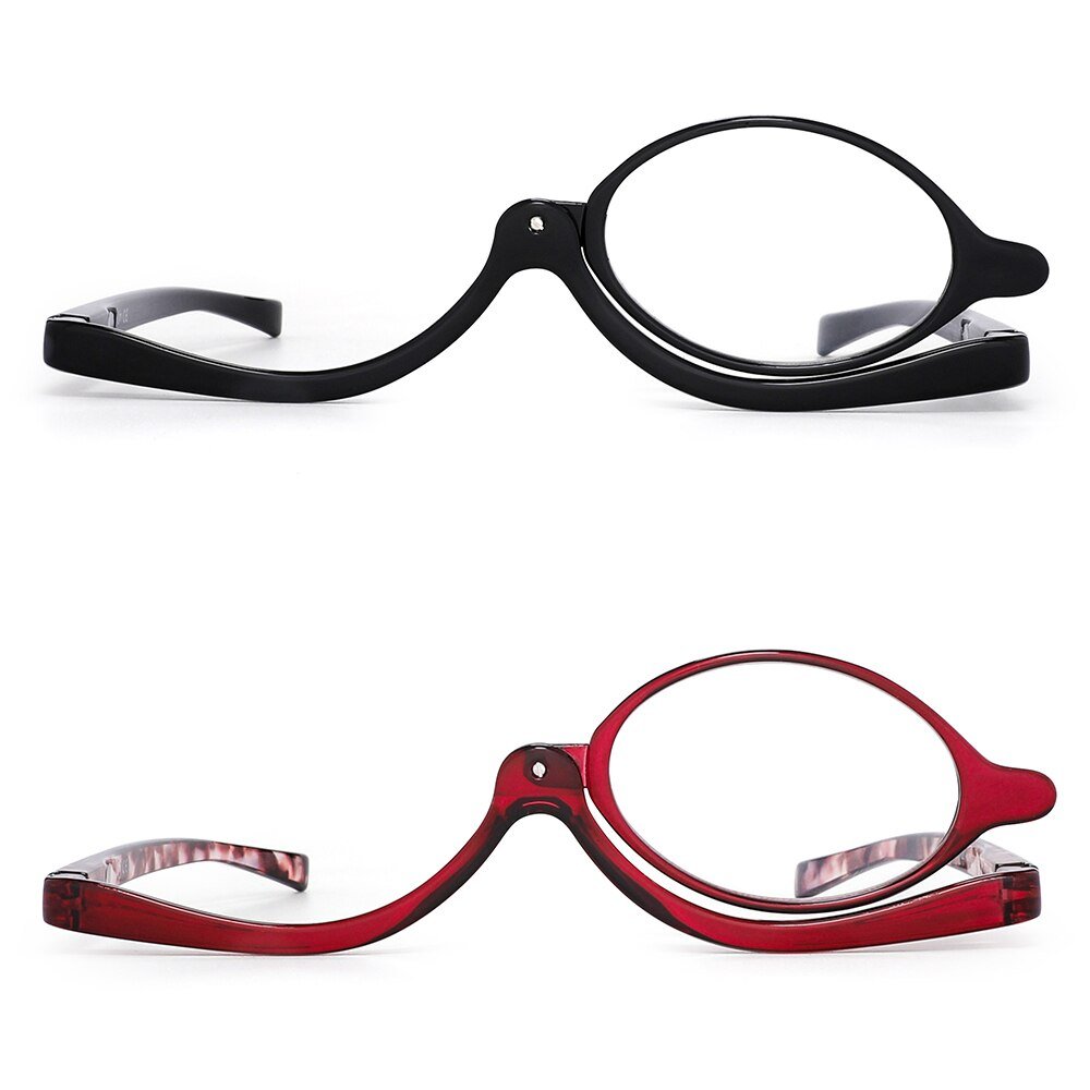 Women's Flip - Down Makeup Reader Glasses - Lexians