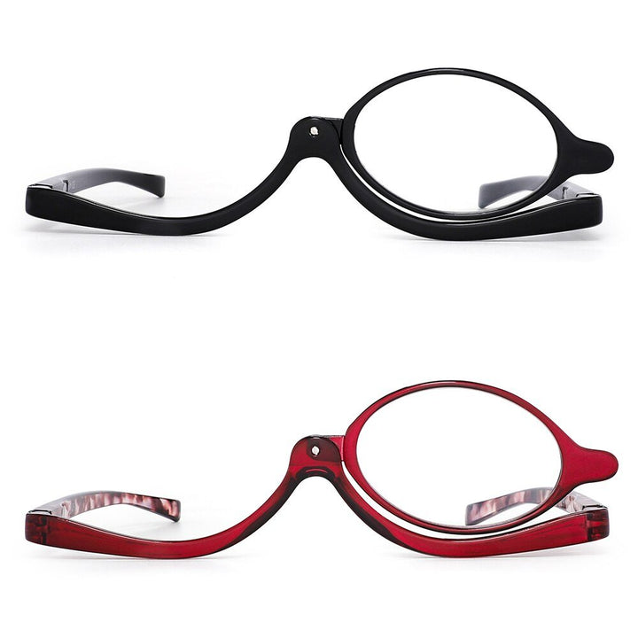 Women's Flip - Down Makeup Reader Glasses - Lexians