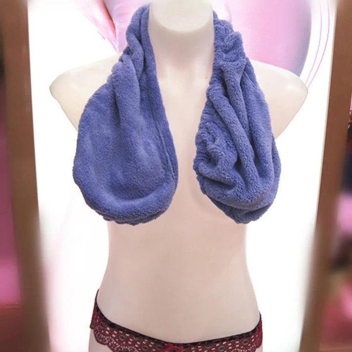 Women's Soft & Cozy Terry Towel Bra - Cotton Comfort - Lexians