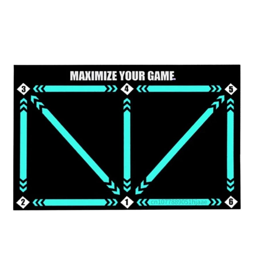 Youth football training mat & video program. Learn dribbling, coordination skills with expert guidance.